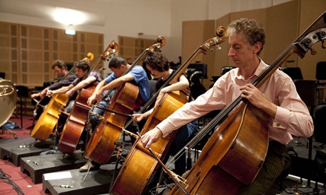 Adelaide Symphony Orchestra rehearse Tectonics