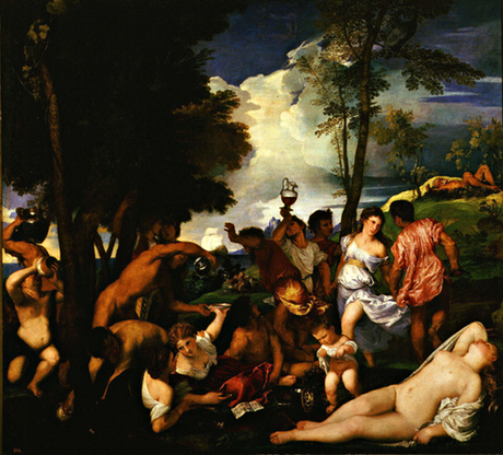 Titian's Bacchanal of the Andrians