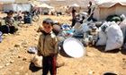 Syrian refugee child