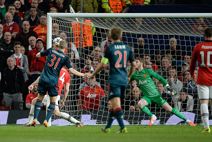 Champions League...: Man Utd v Bayern Munich