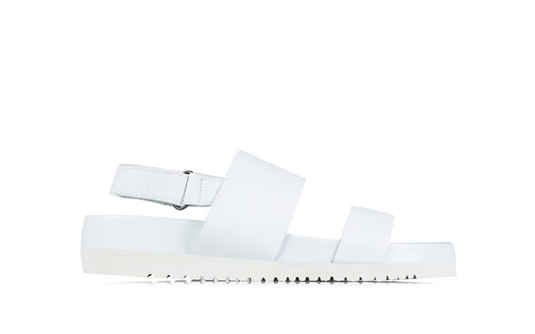 50 best flat sandals: 50 of the best flat sandals - white chunky cushioned by Senso