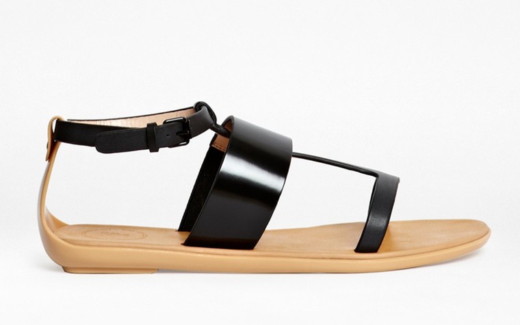 50 best flat sandals: 50 of the best flat sandals - black by french connection