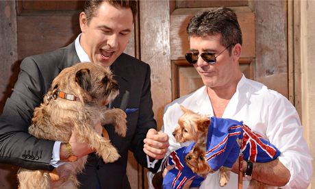 Simon Cowell, David Walliams and dogs