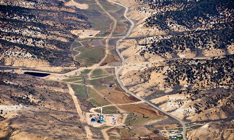 Fracking in a Colorado valley