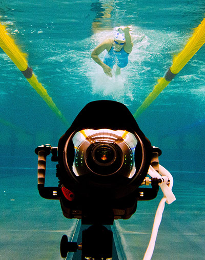 underwater photography: An underwater camera