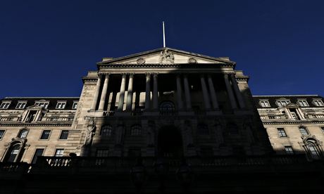 The Bank of England in London