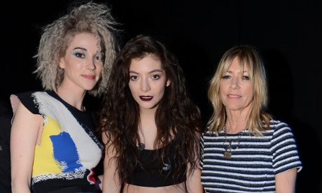 St. Vincent, Lorde and Kim Gordon – Nirvana's new frontwomen.
