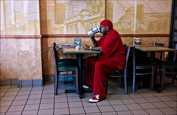 Pennsylvania: Coffee at the Penn Branch shopping centre