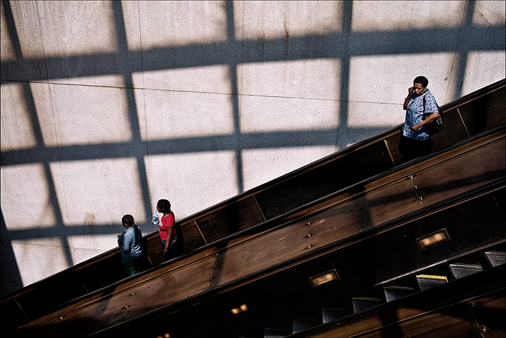 Pennsylvania: Escalators to the Washington Metro