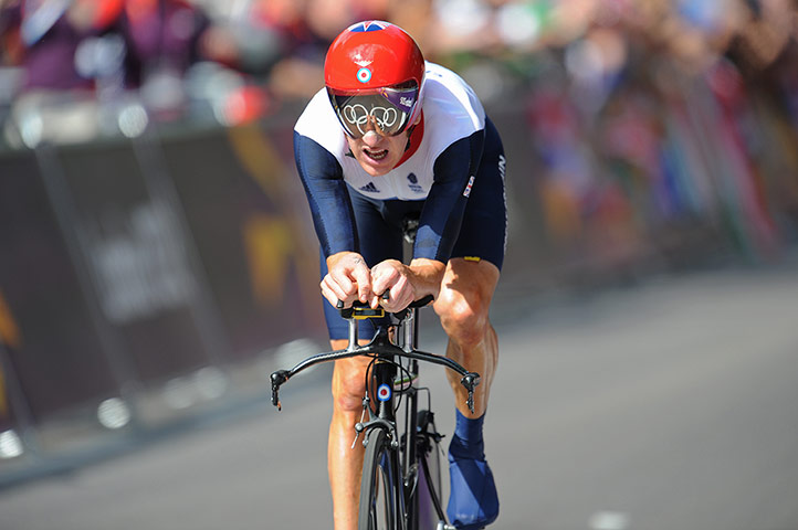 Brailsford timeline: Bradley Wiggins took gold in the individual time trial