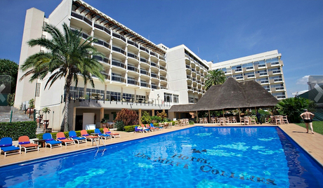 Hôtel des Mille Collines, where the film Hotel Rwanda was set.