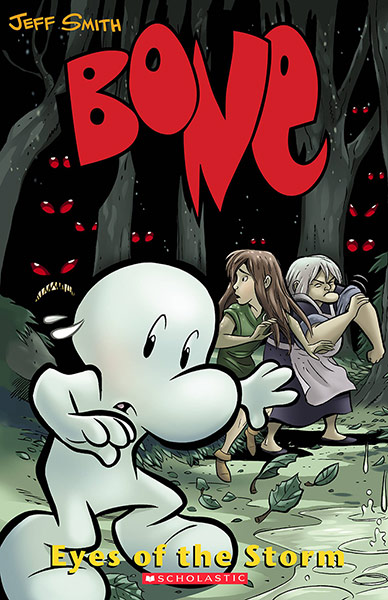 Most chellenged books: The series Bone, by Jeff Smith was cited for its political viewpoint, r