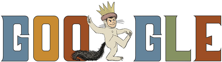 Google doodle: Maurice Sendak’s 85th birthday