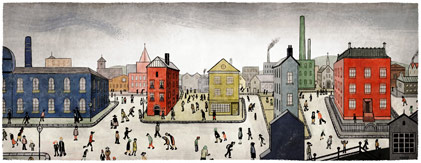 Google doodle: LS Lowry’s 125th birthday 