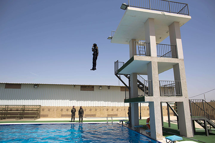 20 Photos: Female members of the Palestinian presidential guard in Jericho