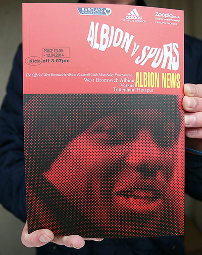 Saturday roundup: West Bromwich Albion v Tottenham Hotspur match day programme
