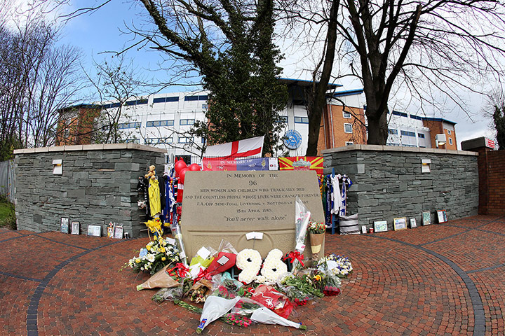 Hillsborough: Sheffield Wednesday memorial