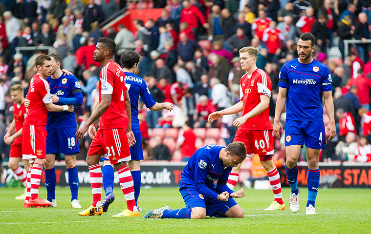 saturday round-up: Juan Cala celebrates at the final whistle