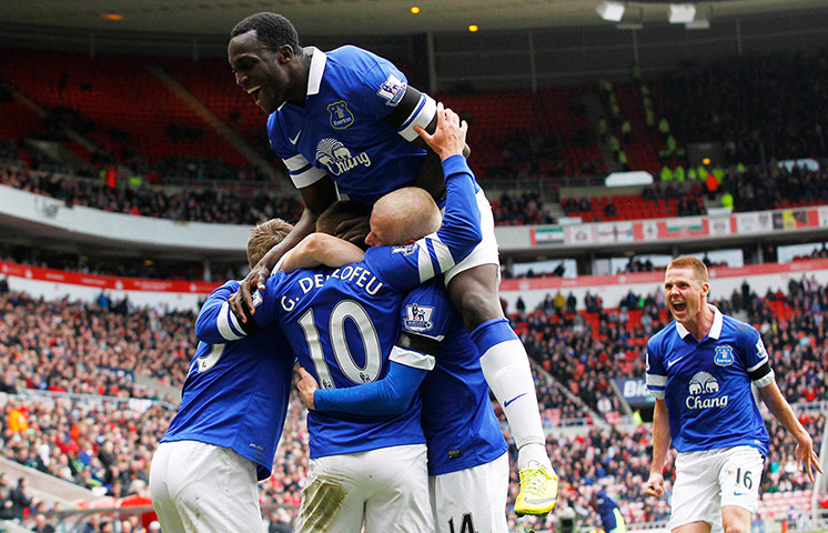 saturday round-up: Everton celebrate