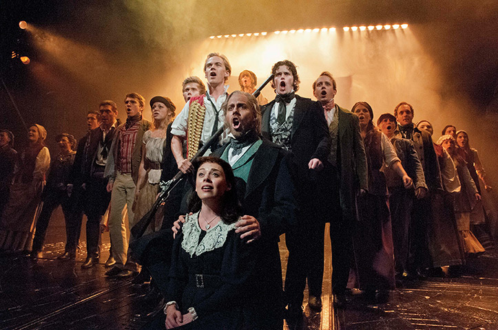 Olivier awards 2014: The publicly voted BBC Radio 2 Audience Award was presented to Les Misérabl