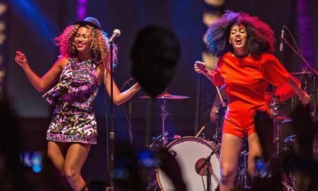 Beyonce and Solange at Coachella