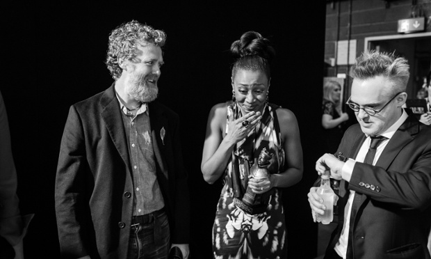 Glen Hansard, Beverley Knight and Martin Lowe.