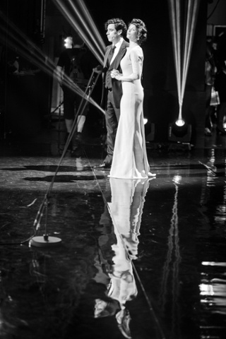 Gemma Arterton and Stephen Mangan.