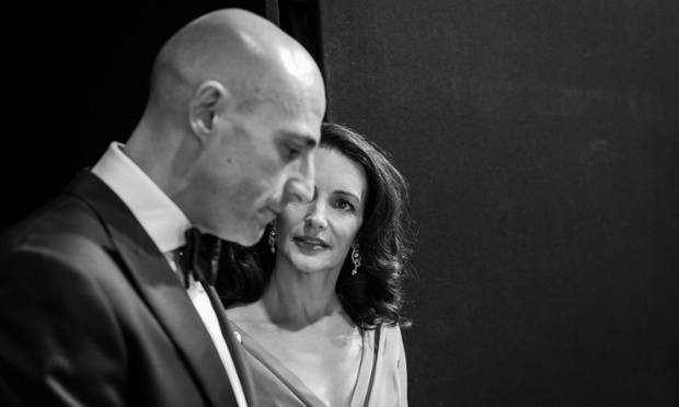 Kristin Davis and Mark Strong.
