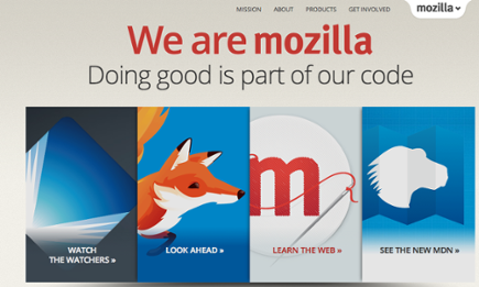 Mozilla prides itself on corporate ethics.