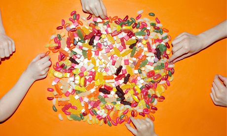 sharing sweets