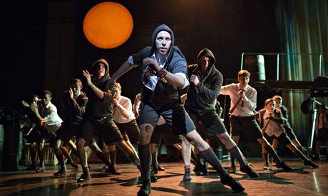 Golding opportunity … the local amateur cast of the Salford production of Lord of the Flies.