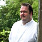 David Jackson in his chef uniform