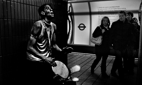 busker london