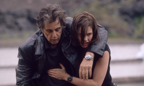 Al Pacino and Hillary Swank in Alcon Entertainment s suspense-thriller, Insomnia.