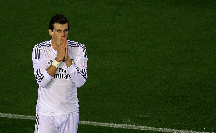 Copa del Rey.: Real Madrid's Welsh forward Gareth Bale