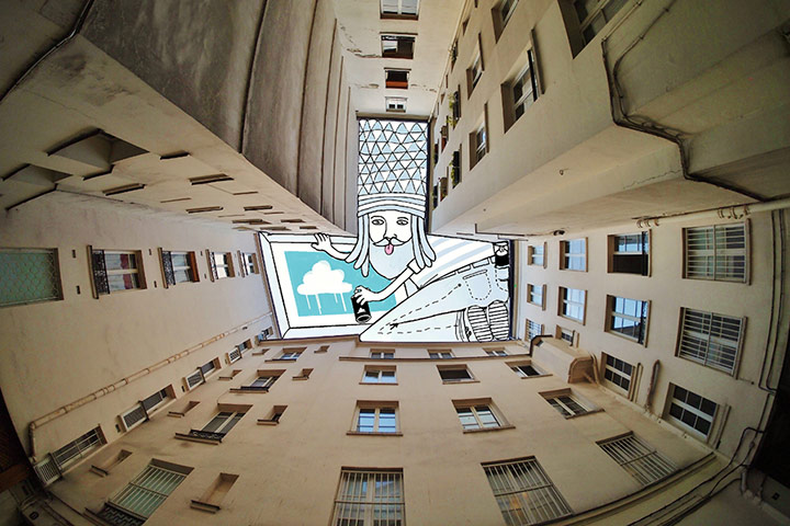 Lamadieu Thomas SkyArt : SkyArt Paris