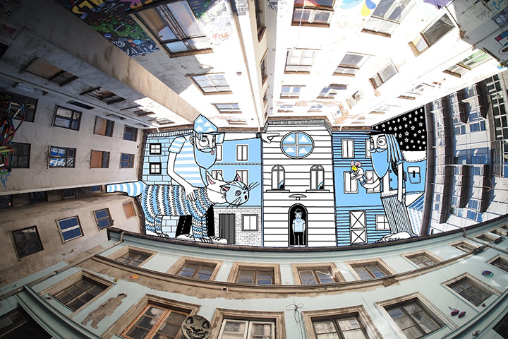 Lamadieu Thomas SkyArt : SkyArt Hambourg 