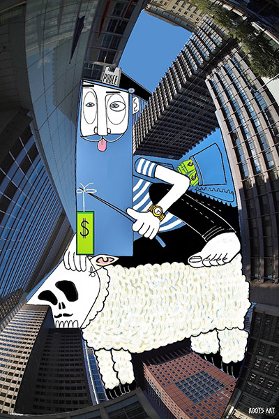 Lamadieu Thomas SkyArt : SkyArt Frankfurt