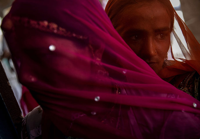 20 Photos: Indians Cast Votes On Biggest Polling Day