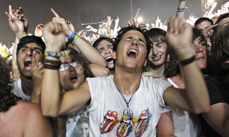 Benicassim festival in Spain – now you can take the package holiday route. 