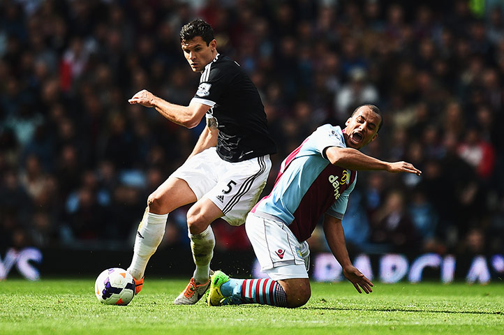 saturday roundup: Dejan Lovren outmuscles Gabriel Agbonlahor 