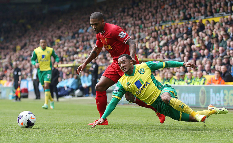 football.: Norwich City v Liverpool - Barclays Premier League