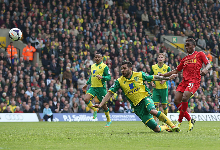 football...: Norwich City v Liverpool - Barclays Premier League