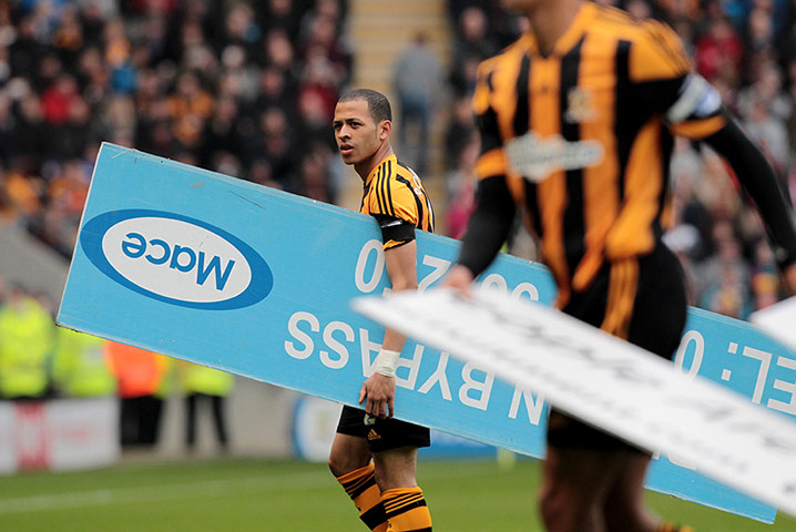 footy: Hull City's English defender Liam Roseni