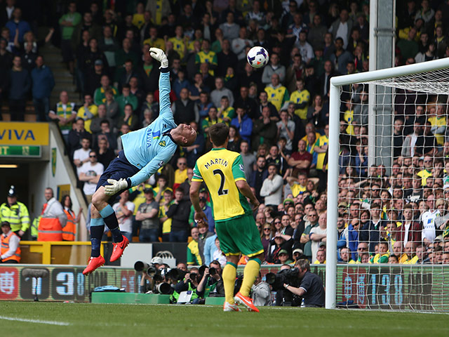 footy-: Norwich City v Liverpool FC