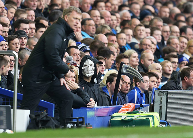 footy-: Everton v Manchester United - Barclays Premier League