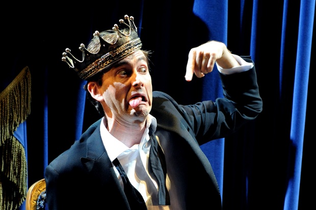 David Tennant (Hamlet) in Hamlet by The Royal Shakespeare Company @ Novello (Opening 9-12-08)