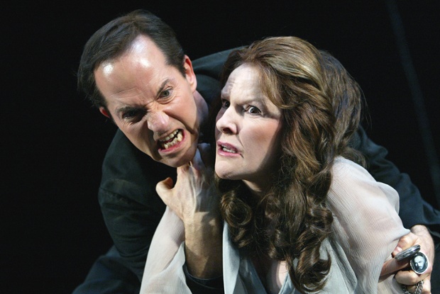 MICHAEL MALONEY (HAMLET) AND FRANCES TOMELTY (GERTRUDE) IN 