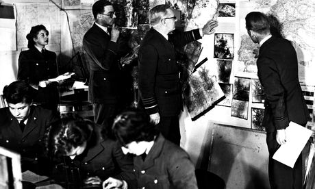 WAAFs at work during the second world war.