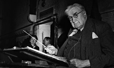 English composer Ralph Vaughan Williams in 1956